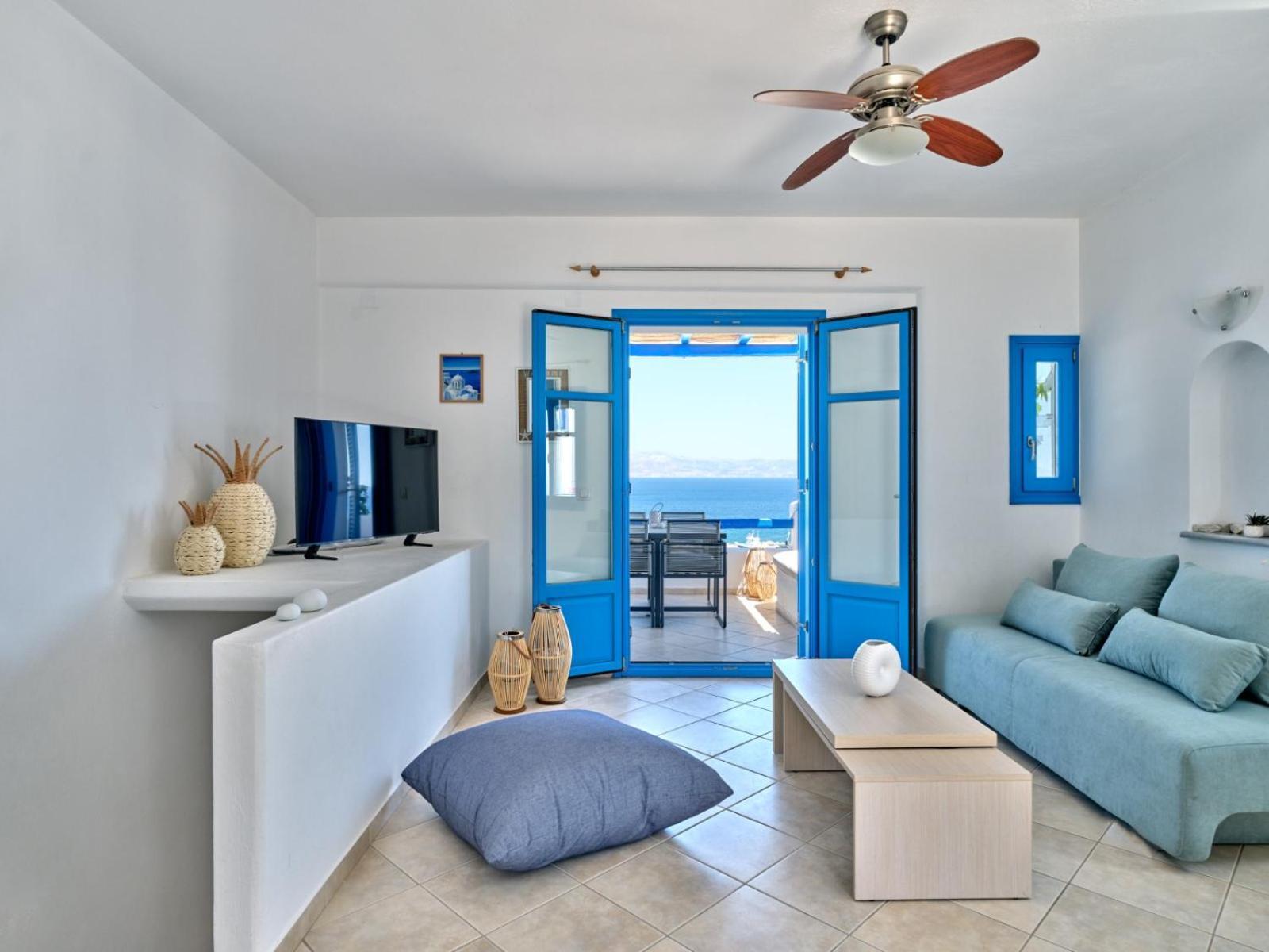 Paros Luxury Villa 2Mins From The Beach Piso Livadi Ngoại thất bức ảnh