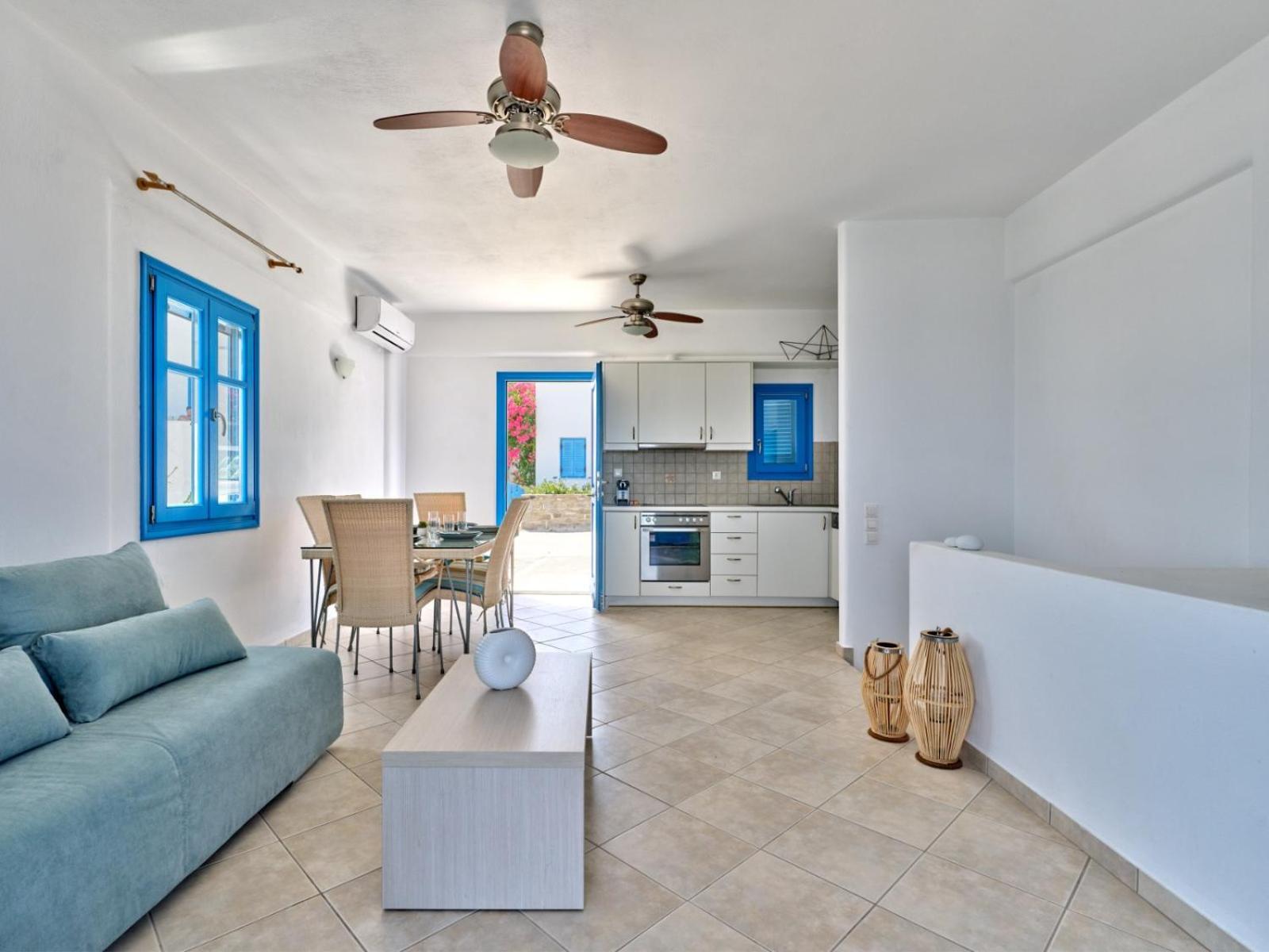 Paros Luxury Villa 2Mins From The Beach Piso Livadi Ngoại thất bức ảnh